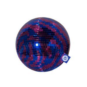 ELECTRIC ZEBRA DISCO BALL